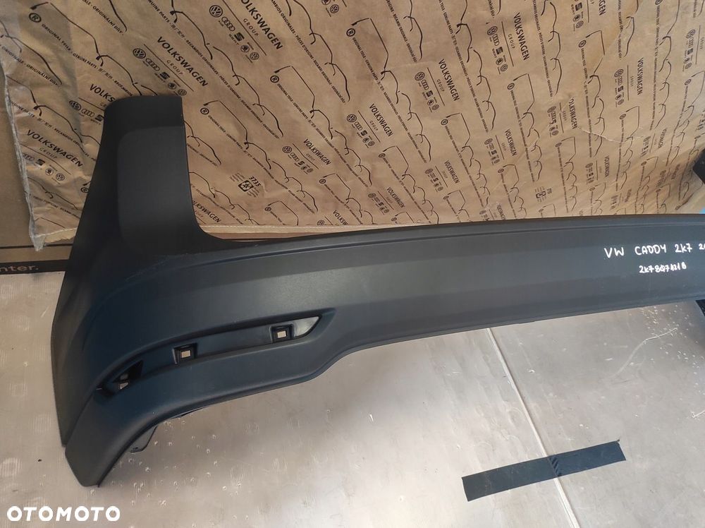 Zderzak Tył VW Caddy IV 2k7807421B Nowy Oryginał - 3