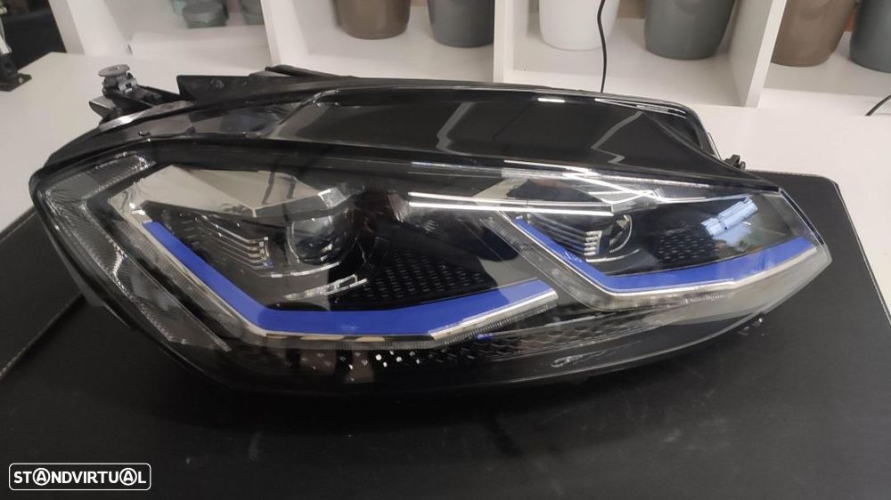 farol direito full led VW Golf 7 GTE - 8