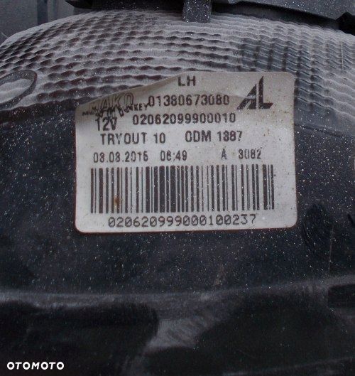 FIAT DUCATO BOXER JUMPER III LIFT 14- LEWA TYLNA LAMPA ORYGINAŁ - 4