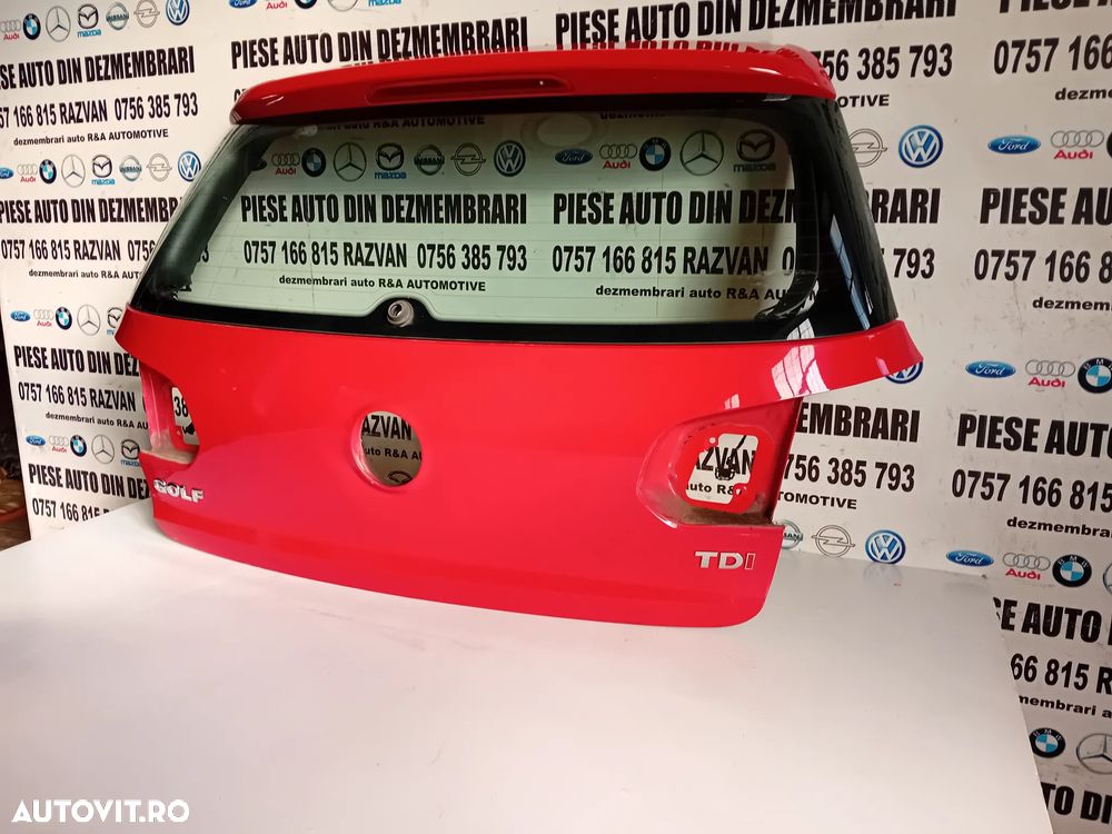 Haion Cu Luneta Vw Golf 6 VI Hatchback An 2008-2013 Intact - 7