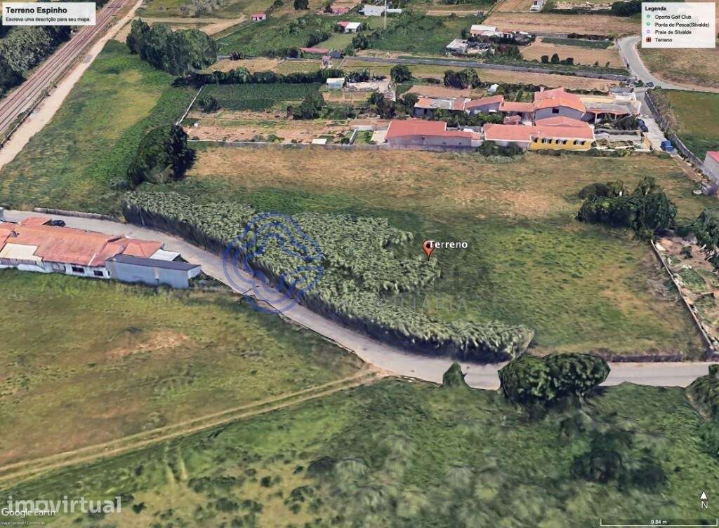 Terreno Urbano em Silvalde, Espinho – 2.900 m2 a 300 Metros da Praia c - Grande imagem: 4/6