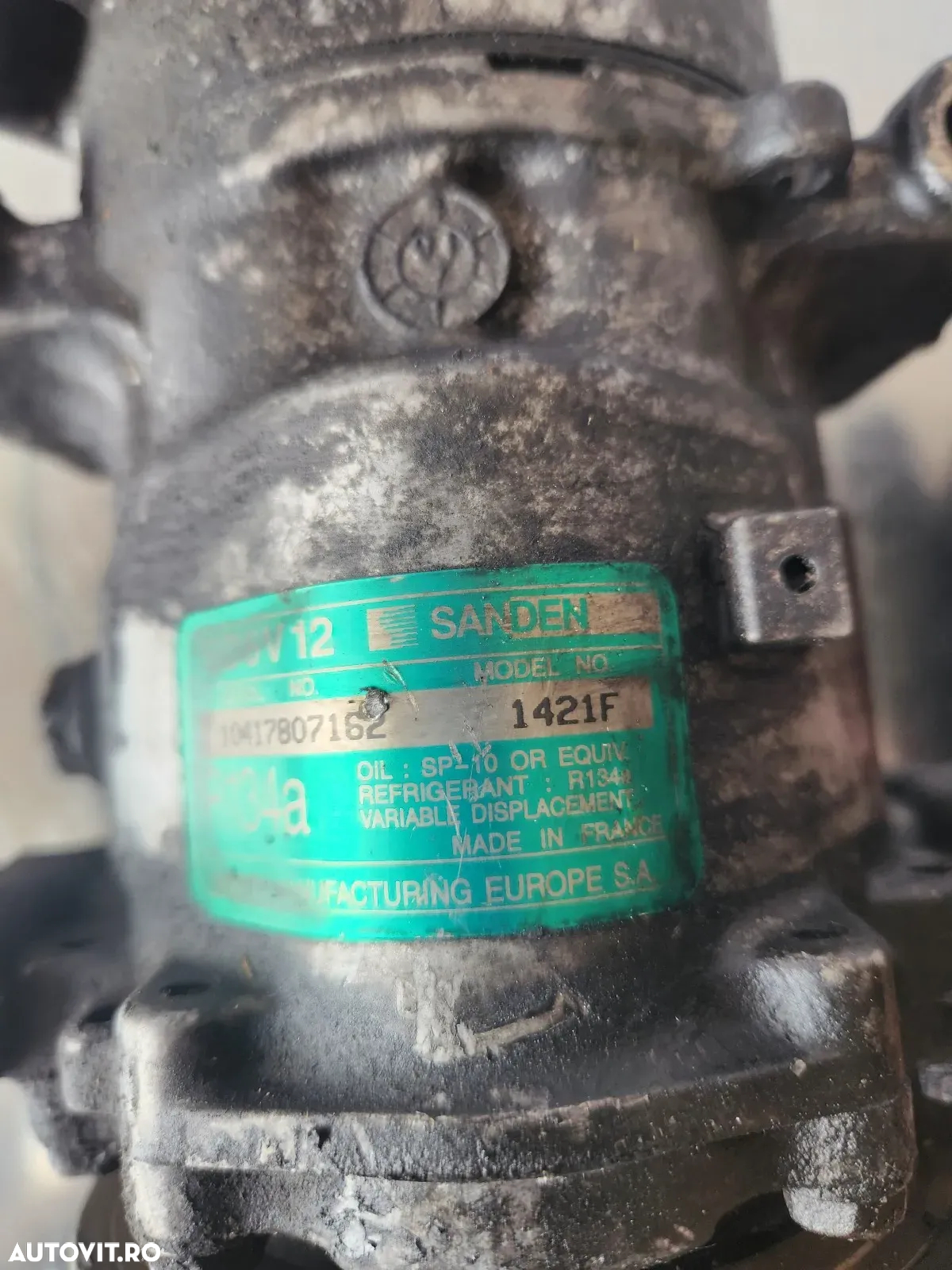 Compresor Clima Aer Conditionat AC Peugeot 206 Cod In Poze - 7