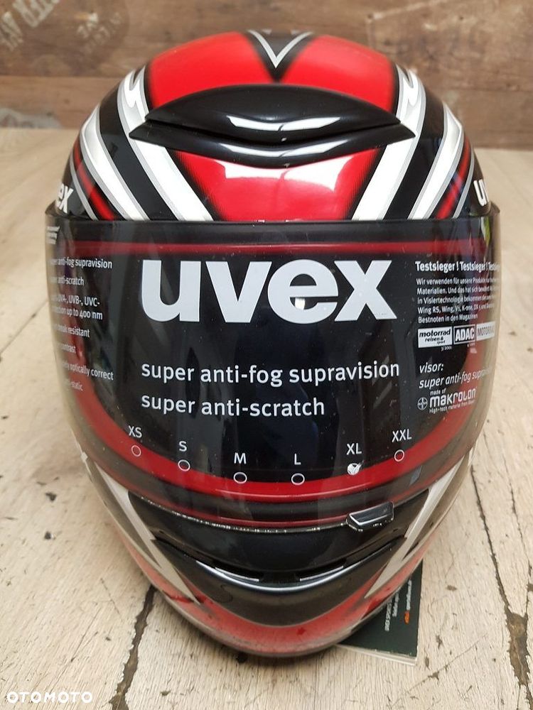 Kask motocyklowy Uvex VX8 Dekor rozmiar XL 61 - 4