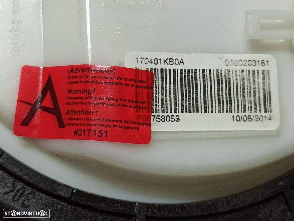 BÓIA DE COMBUSTÍVEL NISSAN JUKE (F15) ACENTA - 5