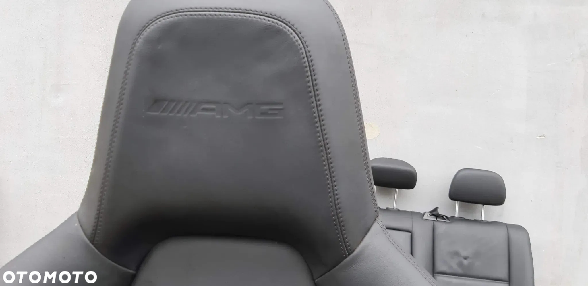 Fotele kanapa komplet Mercedes W204 C63 AMG 2008r 6.3b kombi - 7