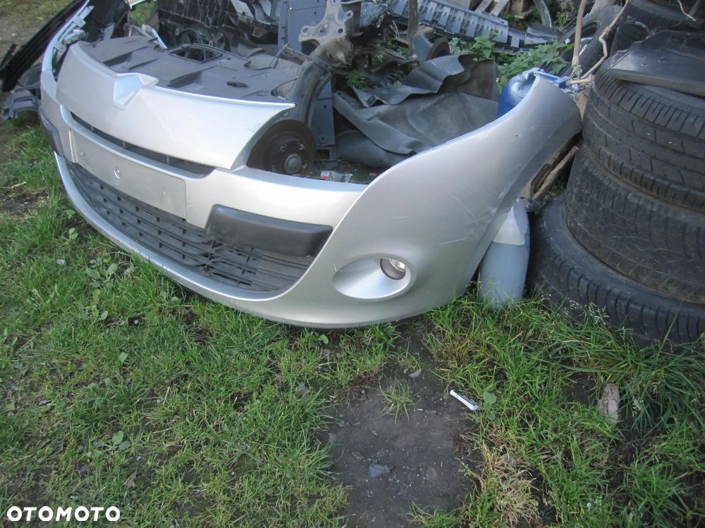 megane iii ezrc przedni zderzak w kolor kompletny maska lampy - 2