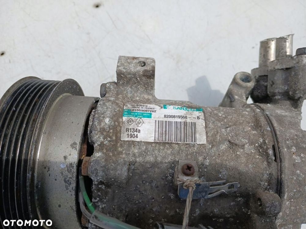 SPRĘŻARKA KOMPRESOR KLIMATYZACJI RENAULT CLIO III 1.2 D4F742 8200819568 - 5