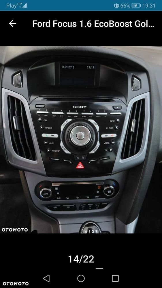 Ford Focus 1.6 EcoBoost Gold X (Edition) - 9