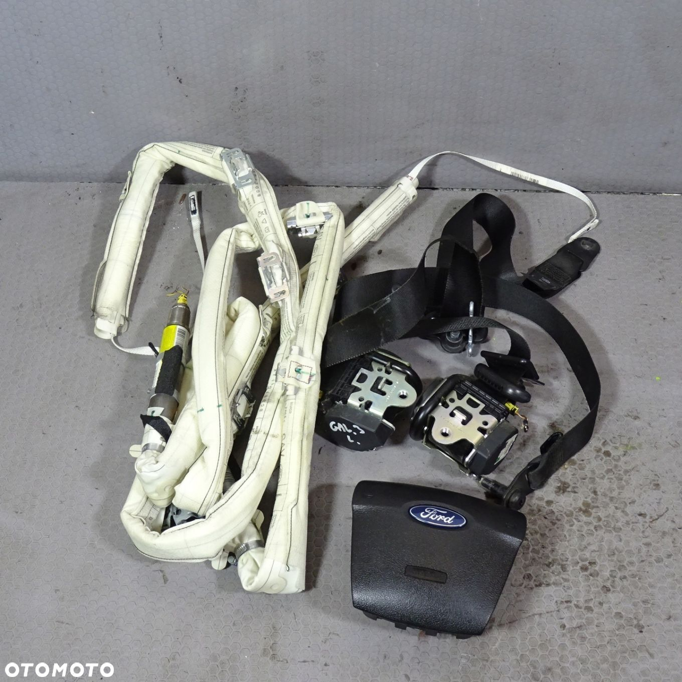 FORD S-MAX I KOKPIT DESKA AIRBAG KONSOLA - 7