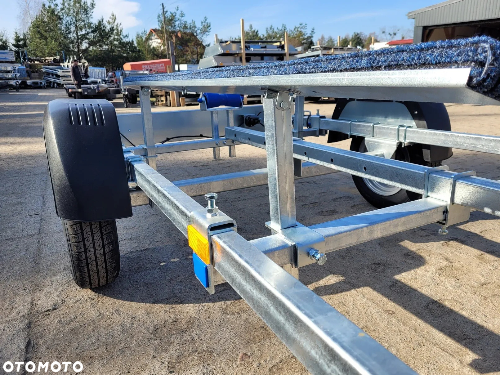 TEMARED Przyczepa podłodziowa AQUA 5,2m pod łódź - 3