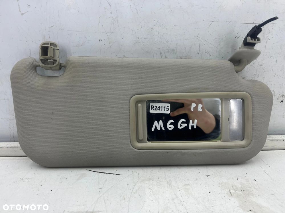 Daszek Mazda 6 II GH 07-12r. PRAWY przeciwsłonecznik pasażera osłona EU - 2