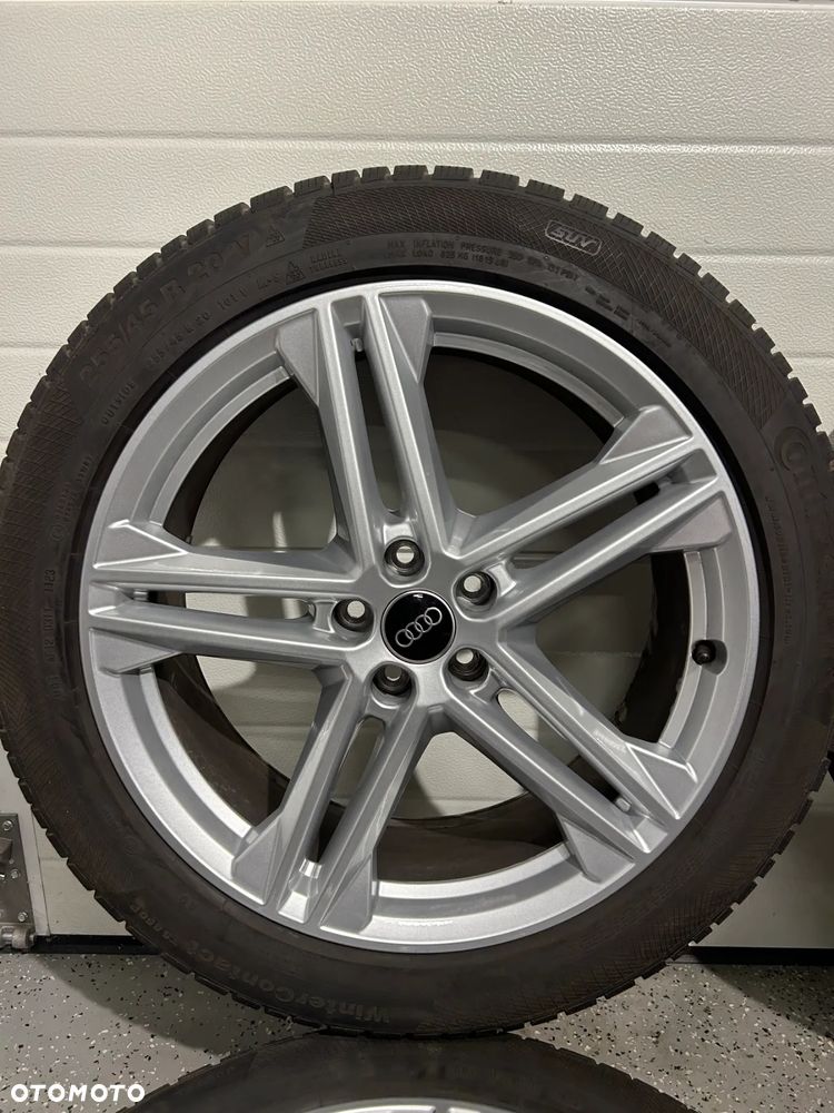 Oryginalne KOŁA FELGI 20 AUDI Q5 Continental 255/45R20 2023r 8,5mm jak NOWE - 4