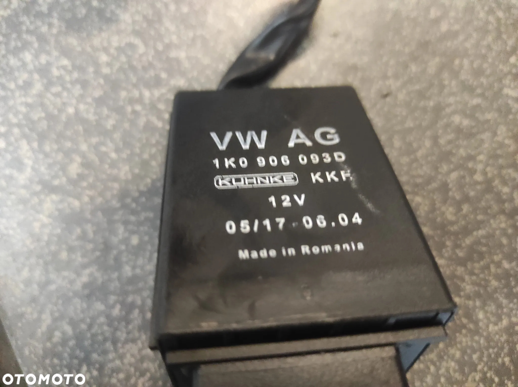 MODUŁ PRZEKAŻNIK POMPY PALIWA 1K0906093D VW AUDI SEAT SKODA WYSYŁKA !!!! - 2