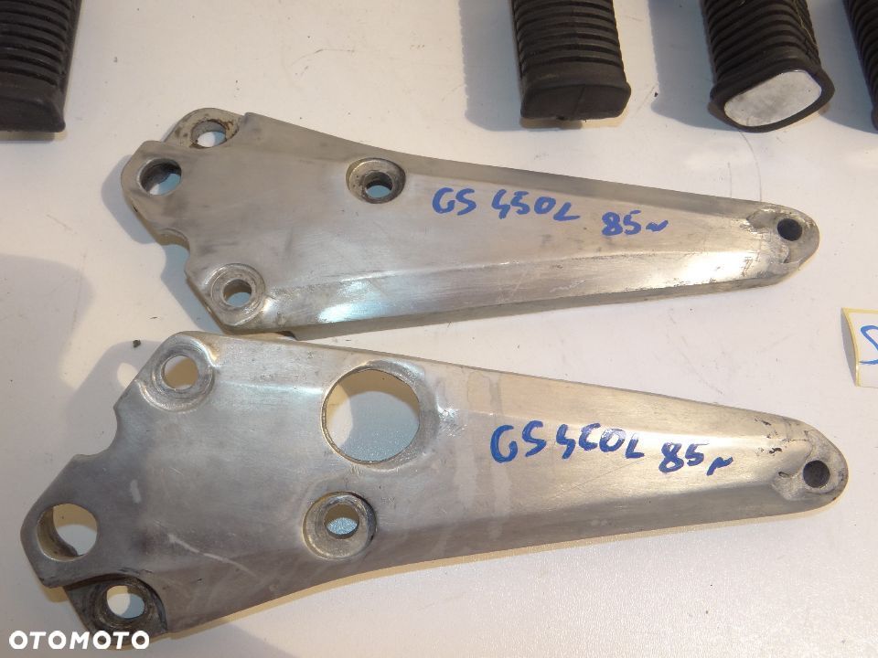 Suzuki GS 450L 85r Sety mocowania podnóżków + podnóżki  S150 - 4