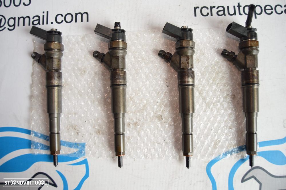 INJETOR INJETORES INJECTOR INJECTORES 0445110209 L7794435 7794435 BMW SERIE 1 E81 118D 122CV M47 D20 M47D20 204D4 - 5