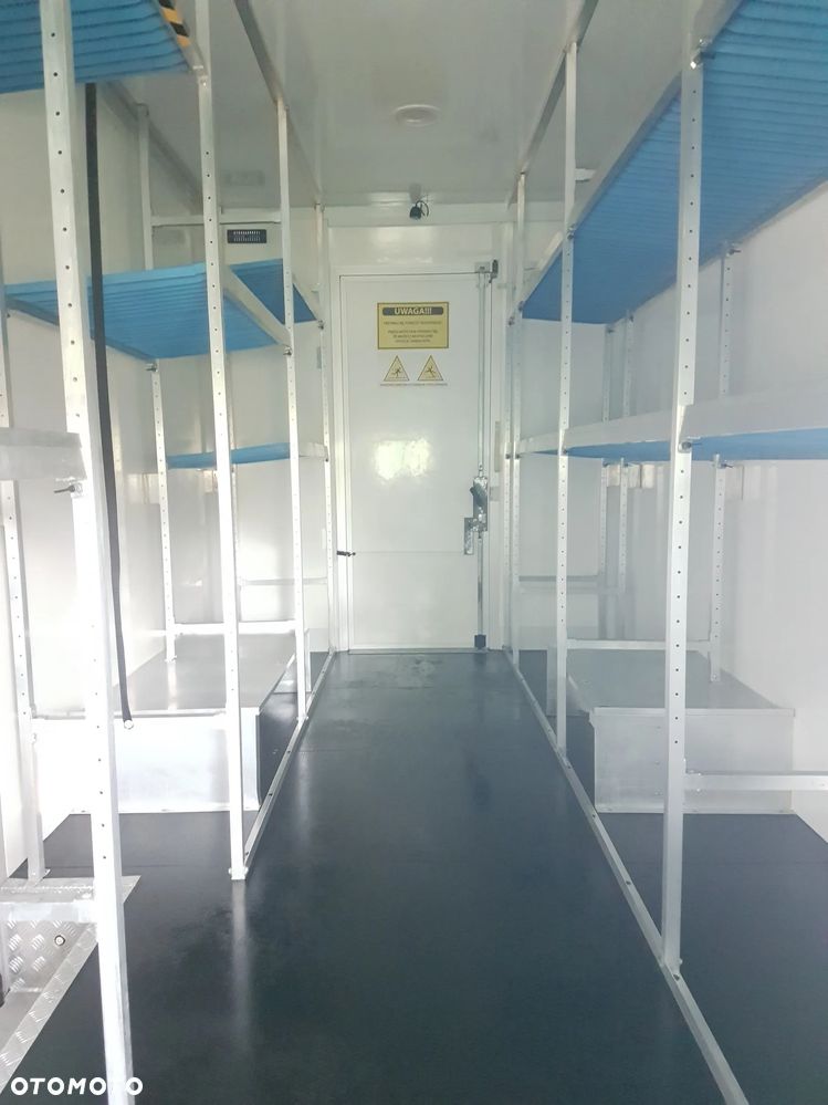 Iveco DAILY KONTENER NISKOPODŁOGOWY 4,43x2,23x2,42 SKLEP FOODTRUCK BAR KLIMA KONIOWÓZ KAMPER - 36