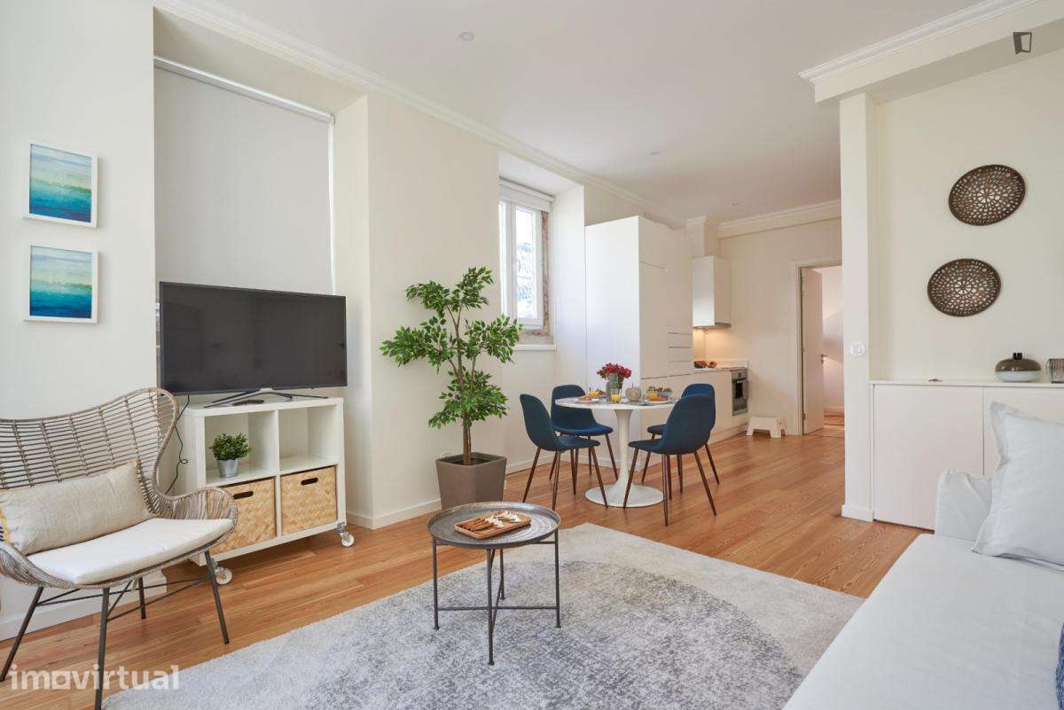 Apartamento com 1 quartos - localizado em Princípe Real Lisbon - Grande imagem: 4/7