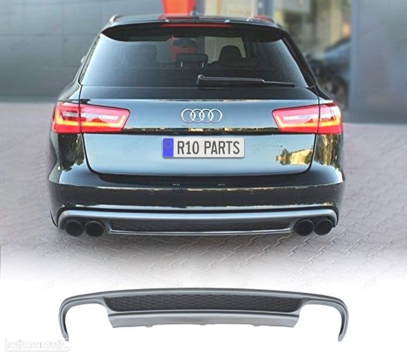 DIFUSOR AUDI A6 11-14 LOOK S LINE - 1