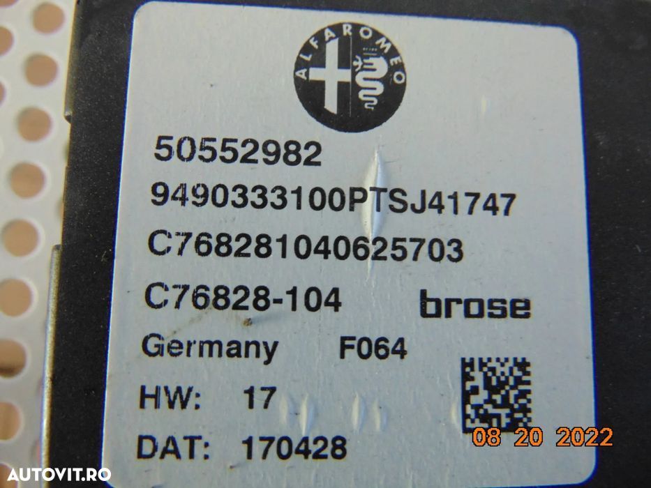 Modul confort Alfa romeo Stelvio 949 q4 2015-2023 modul control bcm Gi - 2