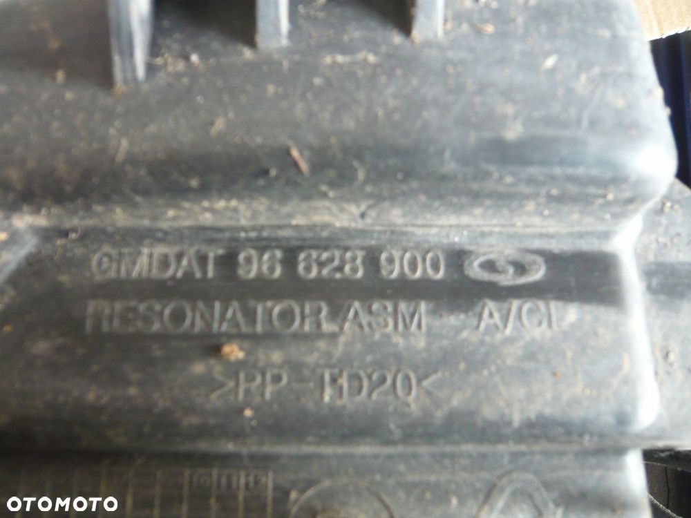 rezonator powietrza 96628900 chevrolet captiva - 2
