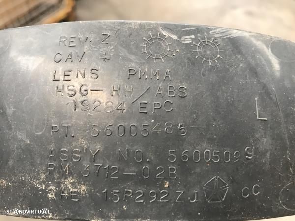 Farolim De Pisca Frente Esquerdo Jeep Grand Cherokee I (Zj, Zg) - 4