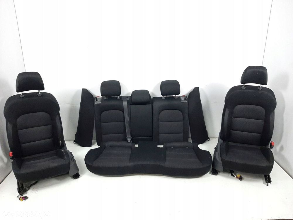 SKODA SUPERB II HB/SEDAN 10R FOTELE KANAPA KOMPLET GRZANE ELEKTRYCZNE - 1