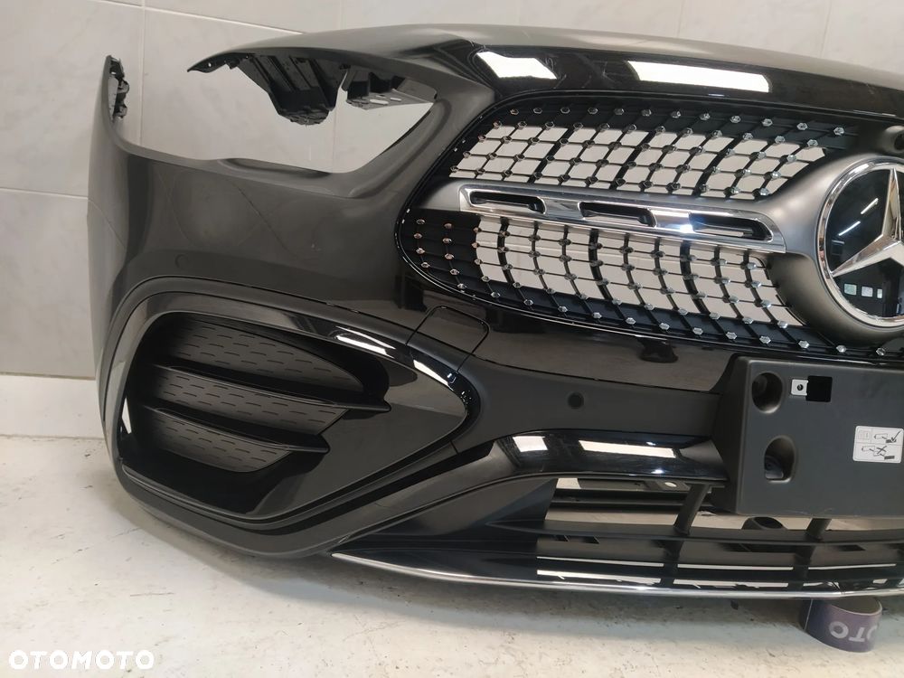 MERCEDES GLA H247 AMG LIFT 23- ZDERZAK PRZÓD PRZEDNI GRILL ZANCZEK GWIAZDA 6XPDC KRATKI ORYGINAŁ - 5