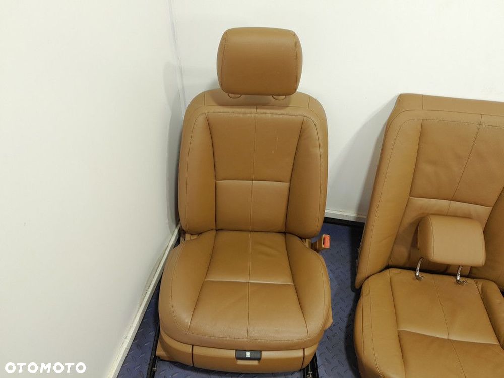 MERCEDES S W221 FOTELE KANAPA SIEDZISKO OPARCIE TAPICERKI  KOMPLET - 5