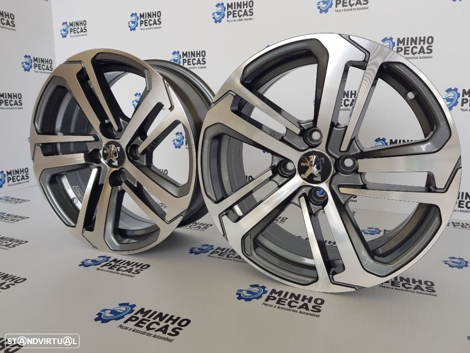 Jantes Peugeot 208 GTI em 16 GunMetal - 3