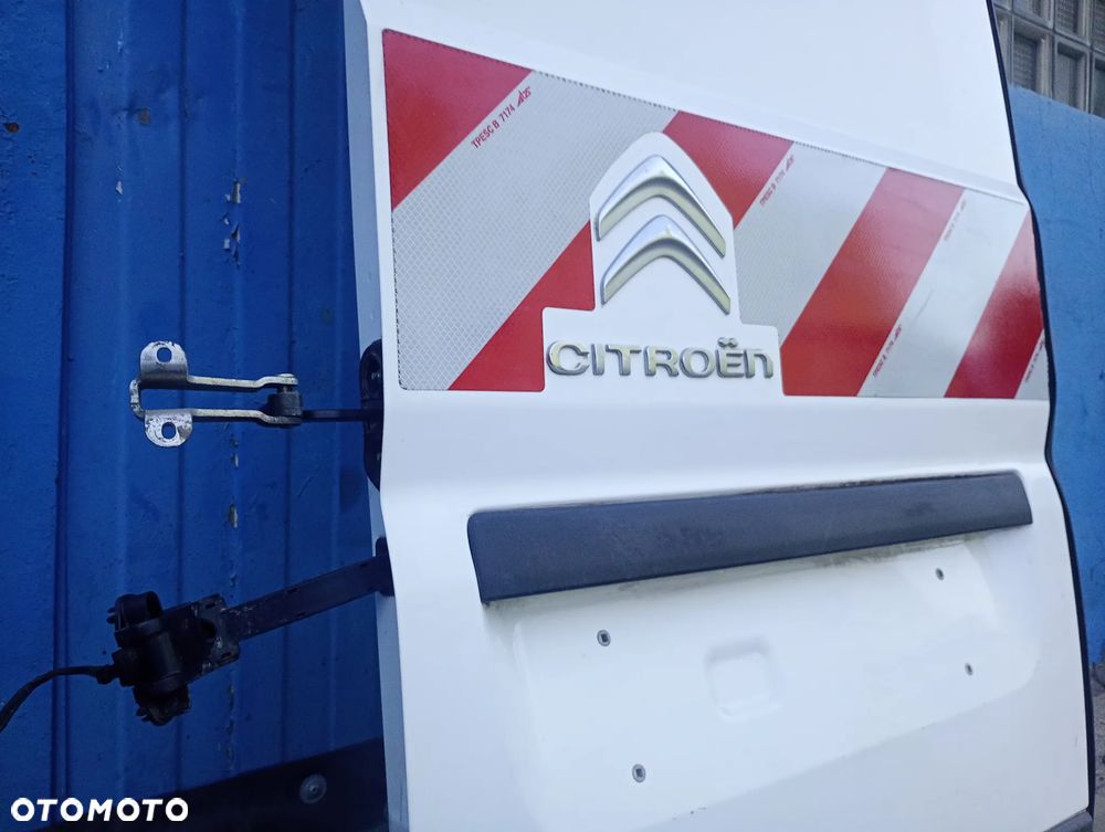 F.V Fiat Ducato BIAŁE Drzwi LEWE TYLNE H2 uzbrojone KOMPLETNE  PEUGEOT BOXER DRZWI TYLNE BIAŁE  CITROEN JUMPER - 3