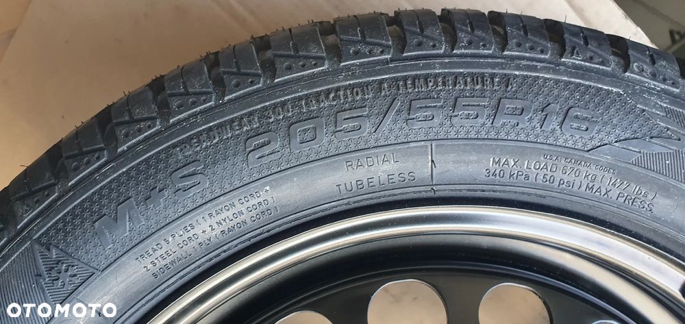 Felga stalowa zapas VW 5x112 16" ET42 6,5J VW Passat B6 3C0601027H - 8