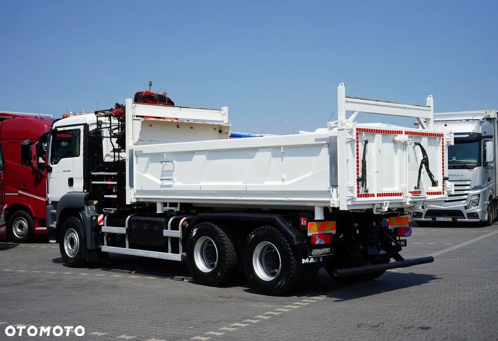 MAN / TGS / 33.420 / E 6 / WYWROTKA + HDS / FASSI F 175 / 6 X 4 / HYDROBURTA - 6