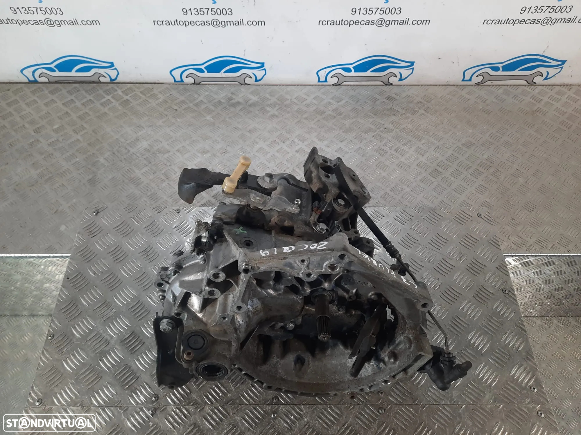 CAIXA VELOCIDADES MANUAL CITROEN C3 PLURIEL 1.4i 8V 73CV KFV 20CQ19 - 11