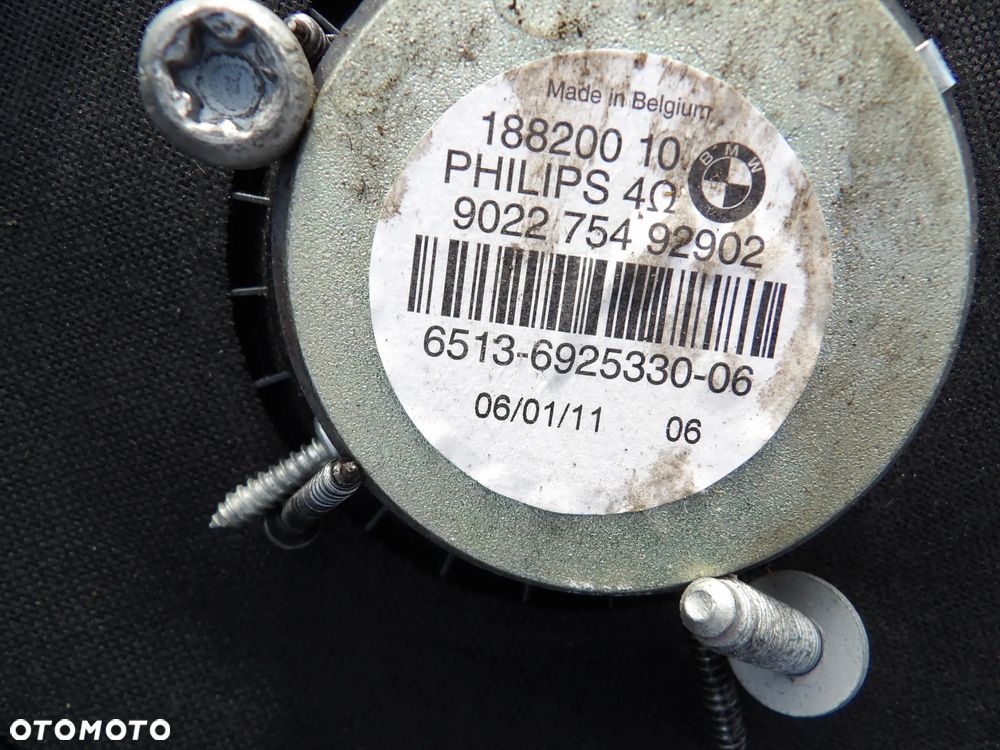 BMW - E90 - GŁOŚNIKI NISKOTONOWE - PRAWY/LEWY - KOMPLET - 6954871  6925330 - 4