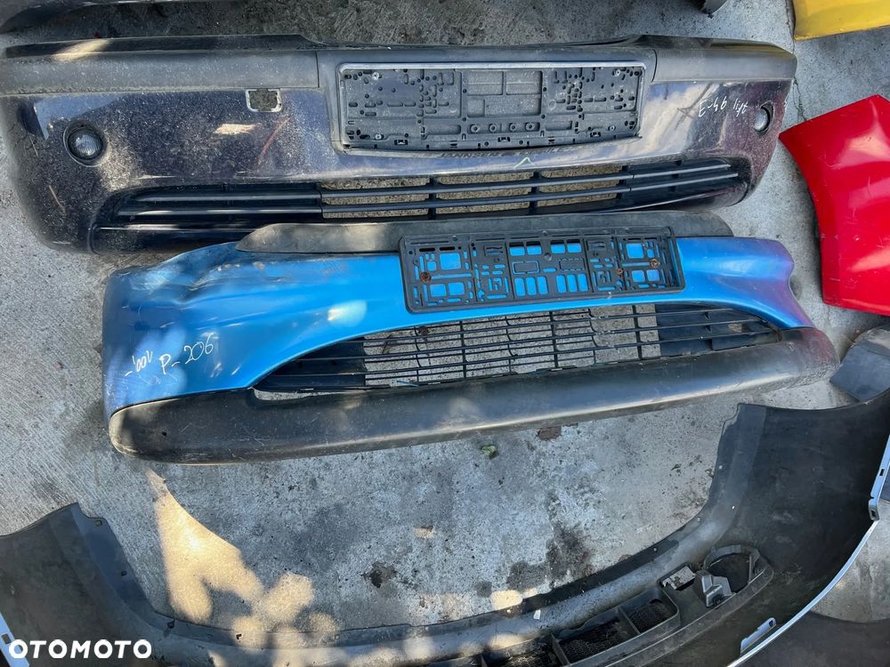 Zderzak przód przedni Peugeot 206