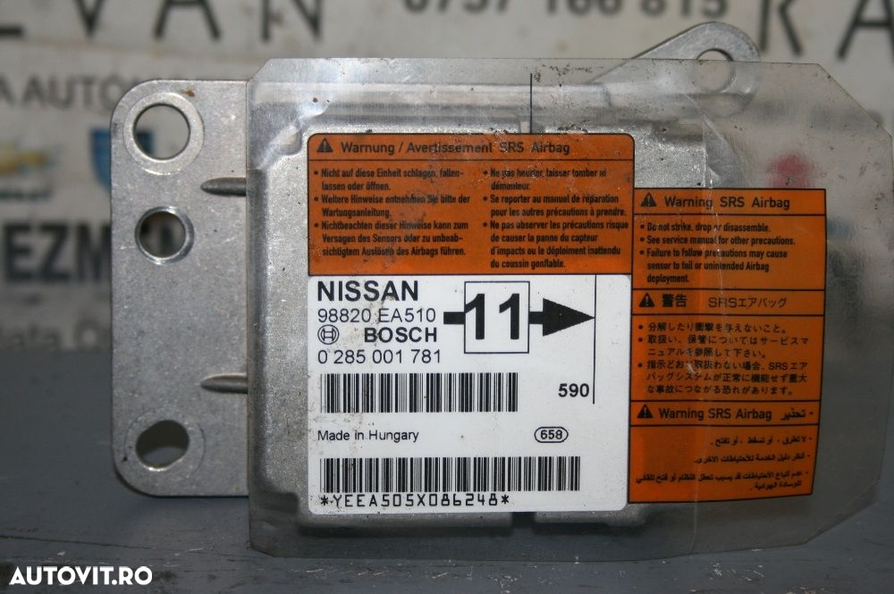 Calculator Modul Airbag Nissan Navara Pathfinder 2005-2010 Dezmembrez - 2