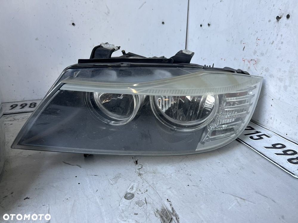 Lampy przednie Bmw e90 e91 lift LCi przód lewa prawa UK kompletne Ładne całe - 5