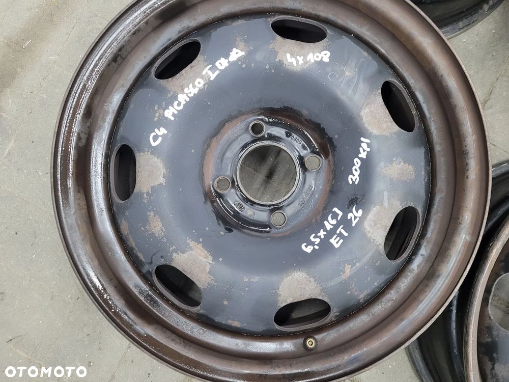 Citroen C4 Picasso I 10r Felgi stalowe 6,5/16 4x100 - 4