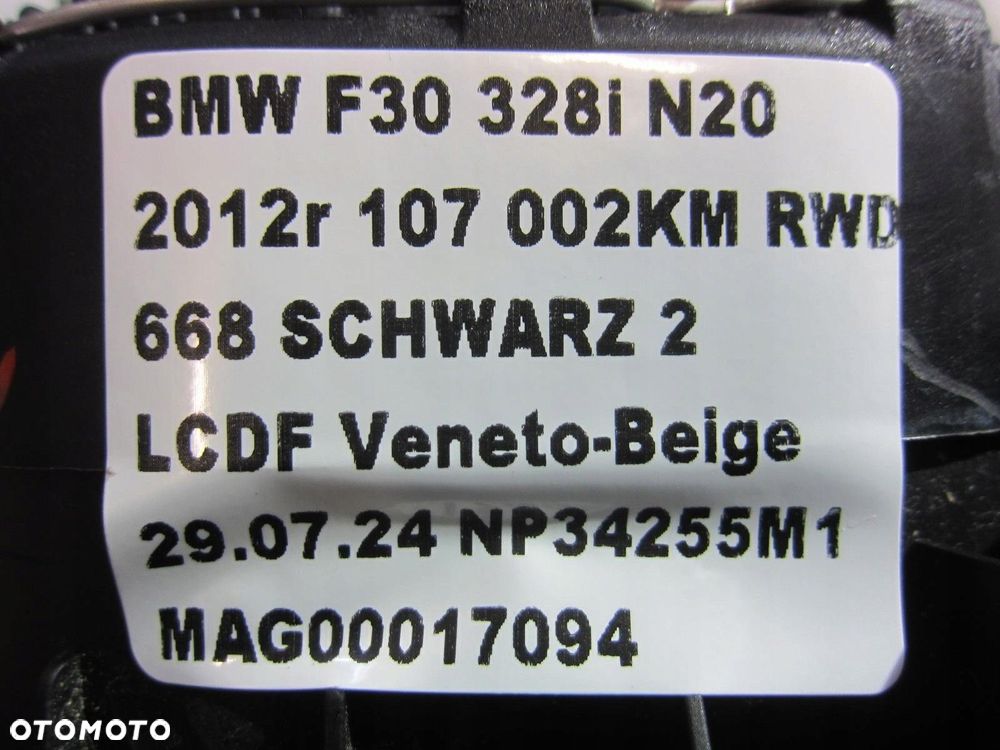 BMW F30 F31 F34 PODUSZKA KIEROWCY AIRBAG 6871092 USA 6857901 32306871092 - 11