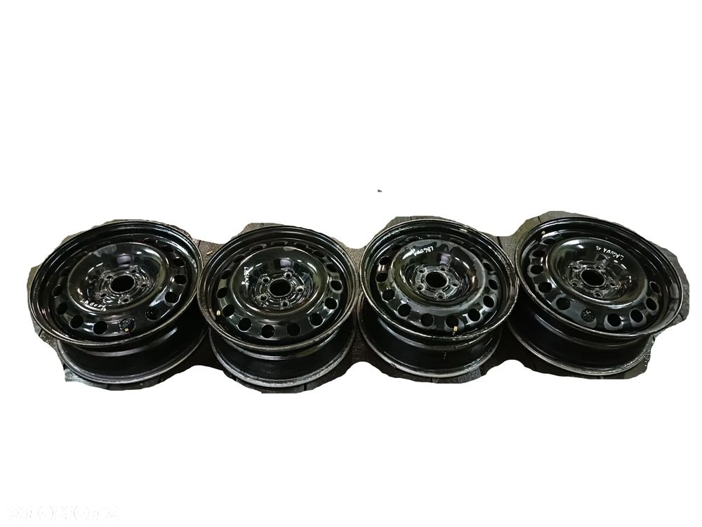 RENAULT LAGUNA II 01-07 komplet 4 sztuki felgi stalowe 16'' * - 1