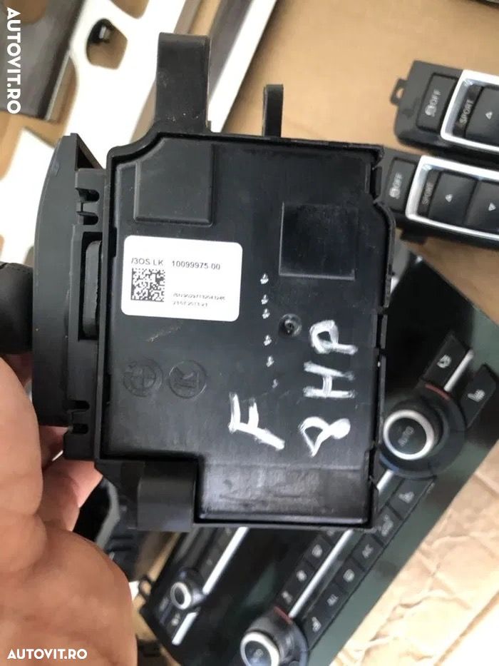 f10 grile buton strat stop joystick cutie bmw f10 f11 520d 530d timonerie selector viteze pentru volan pe stânga - 3