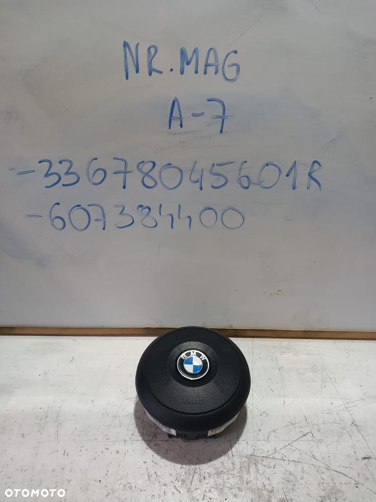 PODUSZKA AIRBAG KIEROWCY BMW 5 E60 6073844 - 1