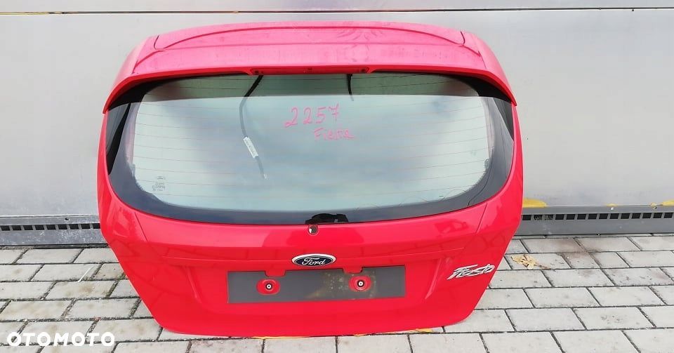 Klapa bagażnika tył tylna maska FORD FIESTA MK7 2008-2013 5D - 1
