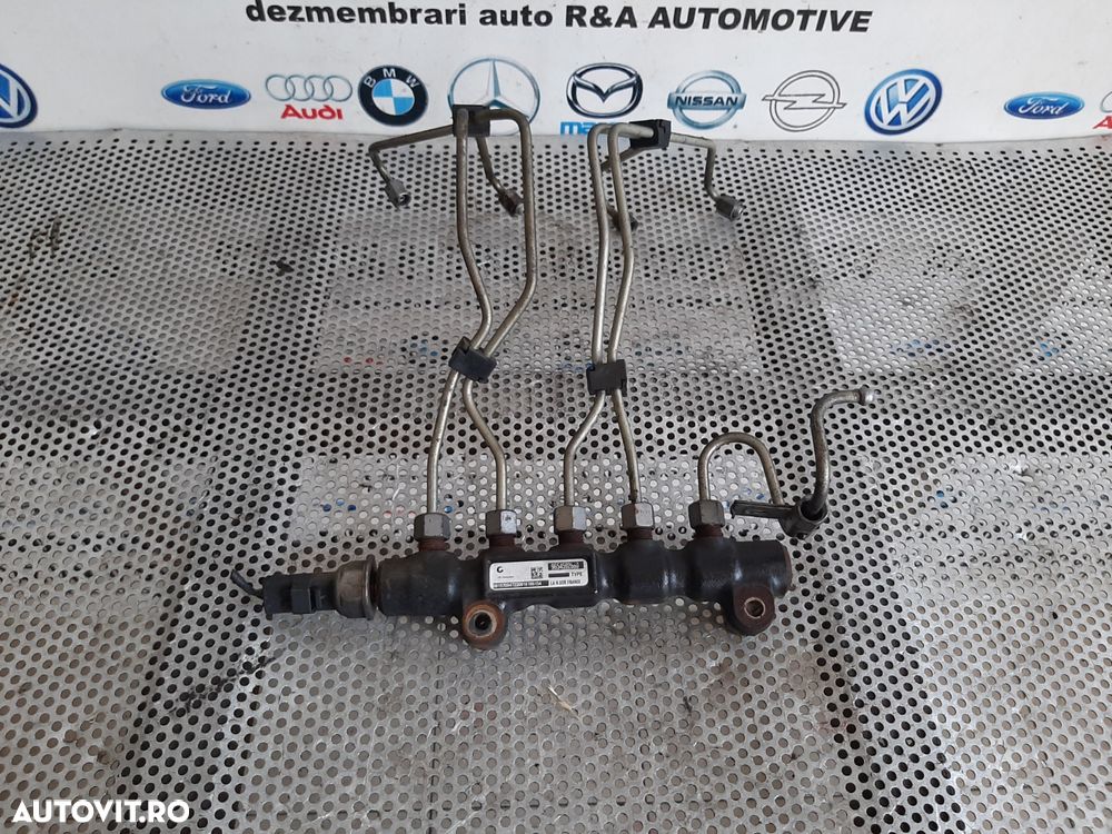 Rampa Injectoare Injectie Cu Senzor Ford Focus 2 Facelift C Max 2 Mazda 3 1.6 Tdci 90 Cai Euro 5 Mo - 2