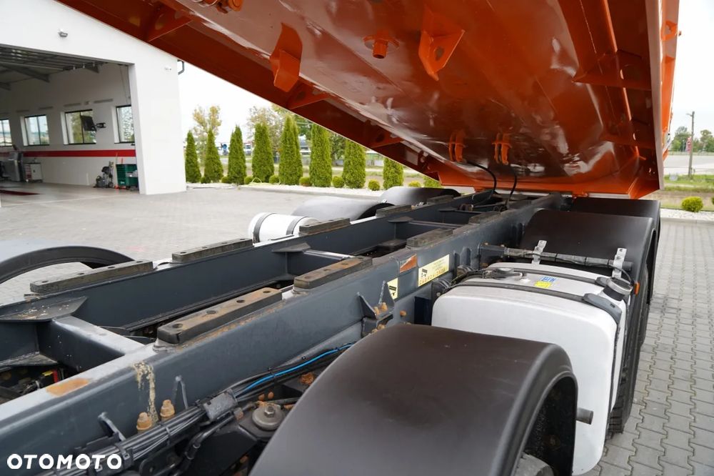 Scania P 410 / 8x4 / WYWROTKA TYLNOZSYPOWA / ALUFELGI / OPONY 100% / MANUAL / ŁADOWNOŚĆ 21 T - 9