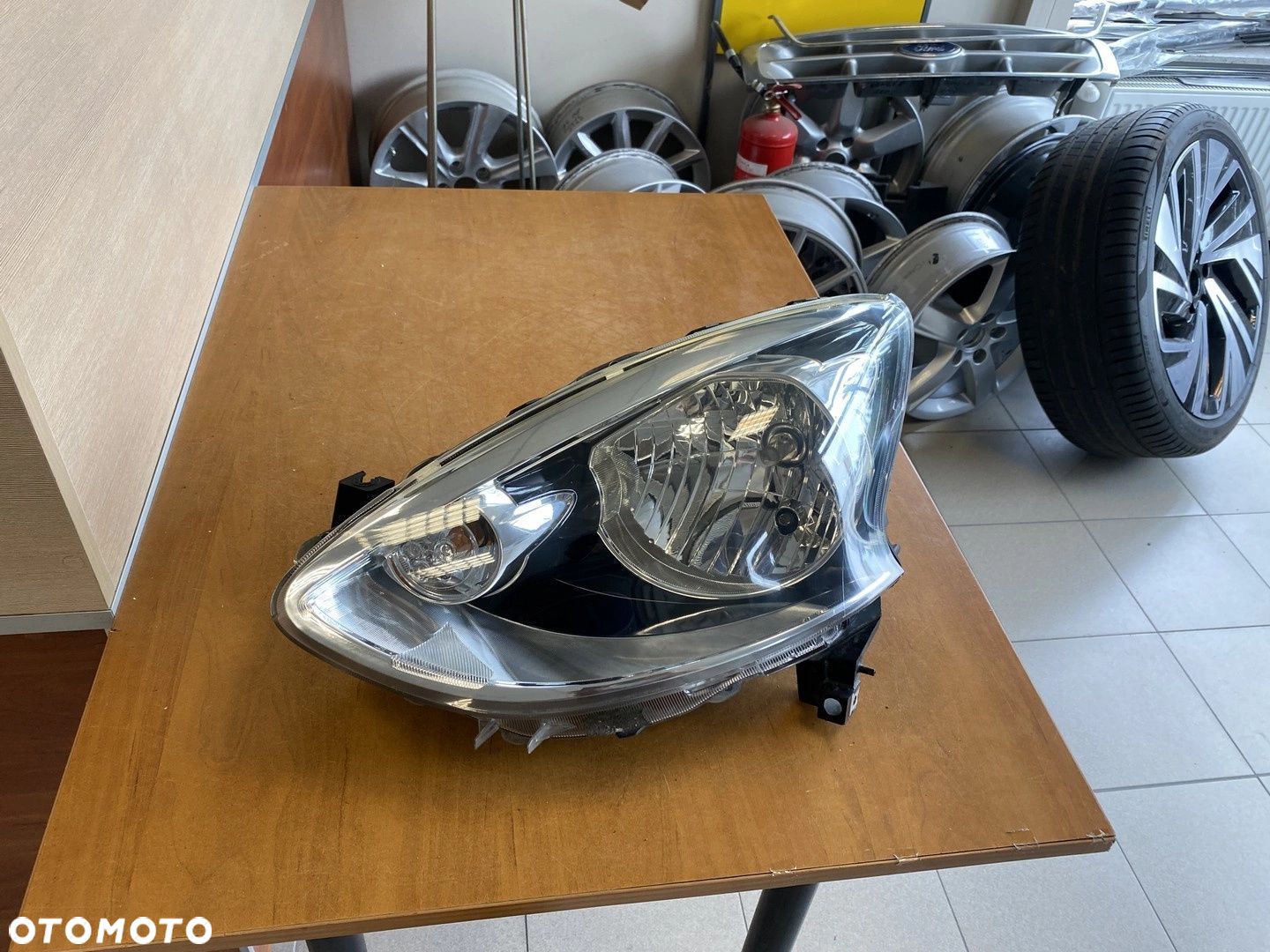 LAMPA PRZEDNIA LEWA NISSAN MICRA K13 LIFT 2013-2016 ROK - 1