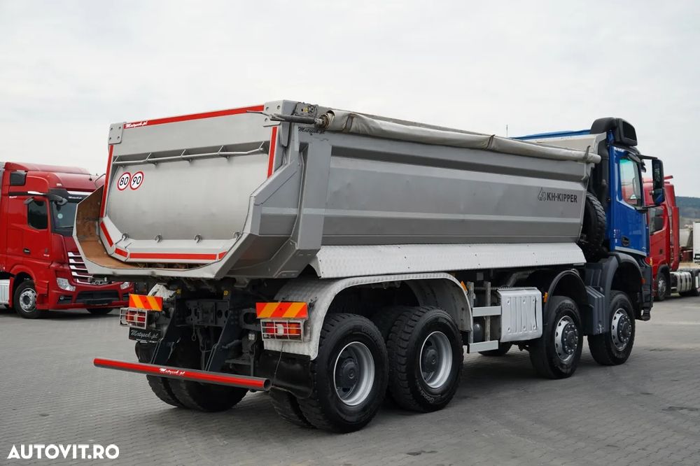 Mercedes-Benz AROCS 4145 / 8X8 / WYWROTKA TYLNOZSYPOWA / KH-KIPPER 6 M / AUTOMAT / EURO 6 - 11