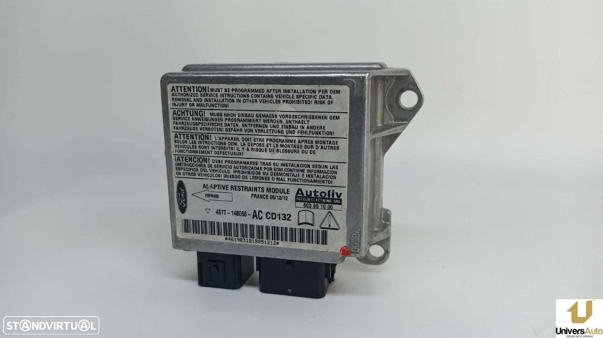 CENTRALINA DE AIRBAG FORD MONDEO BERLINA (GE) GHIA (06.2003->) (D) - 3