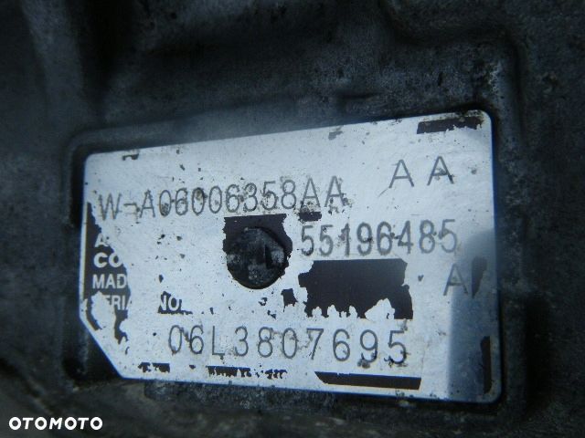 SKRZYNIA BIEGÓW 159 CROMA 1,9 jtd AUTOMAT 55196485 - 6