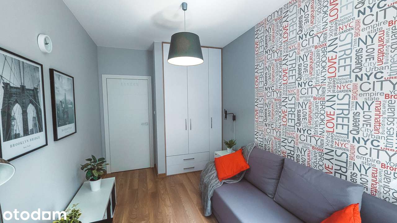 Nowoczesny i przestronny apartament z garażem na Muranowie
